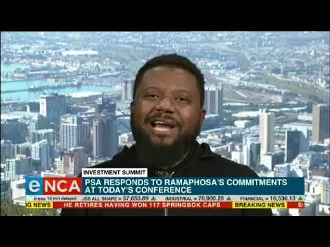 Investors are welcome in South Africa Ramaphosa