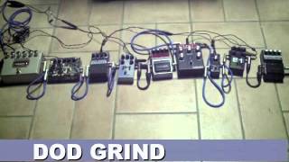 Video thumbnail for Demo Comparation 9 Metal Distortion VOL 2: Dod, AMT, Blackstar, Mxr, Digitech, Krank, Eno Myomorpha by Marco Vitali