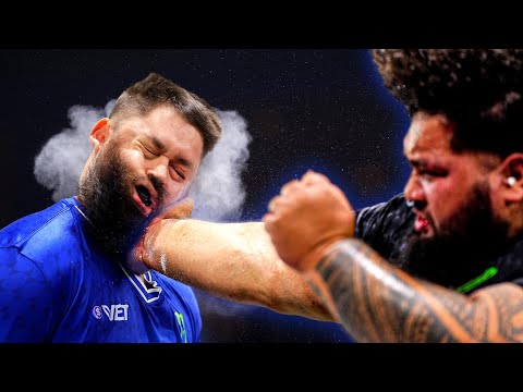 UNDEFEATED FOR A REASON!!! | EVERY Makini Manu Power Slap Knockout 👋