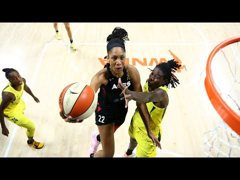 A’ja Wilson Finishes With 20 PTS And 2 BLKS vs. Storm (October 4, 2020)