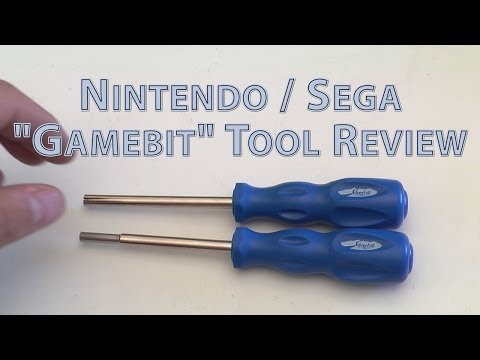 Nintendo / Sega Cartridge - Cart Opening Tool "Gamebit" - Review