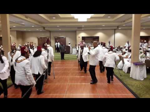 Presentation of 2016 Potentates   Rulers of the Domain