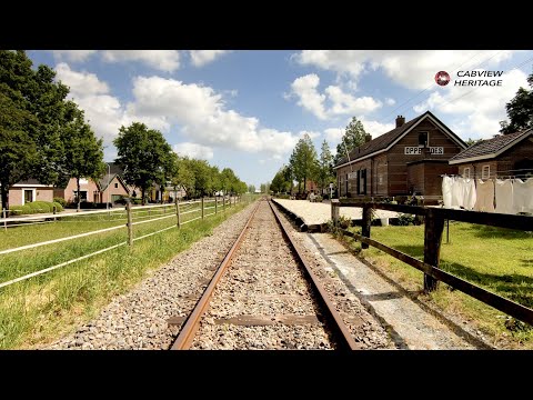 Hier staat de tijd stil: Cabinerit Hoorn - Medemblik Museumstoomtram 14/5/2022