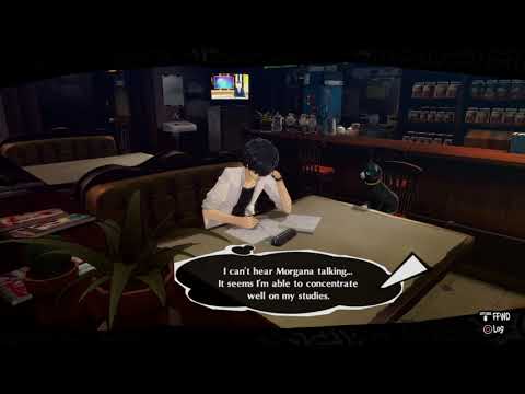 Persona 5 Ambience - Beneath the Mask (rain) - 1 hour with study ambience