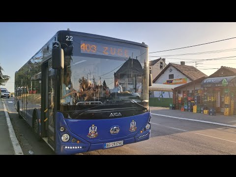 Linija 403:Voždovac - Zuce(Cela Trasa)
