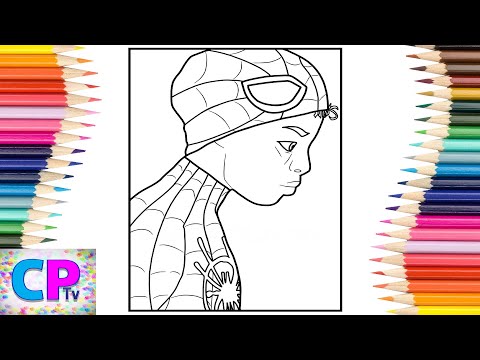 Miles Morales Coloring Pages/Miles Morales Shows his Face/Mendum - Stay With Me [NCS Release]