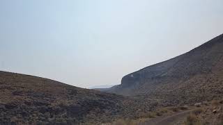 preview picture of video 'Black Canyon Emigrant Trail at Nevada Desert'