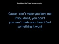 Boyz II Men- I Can't Make You Love Me Lyrics