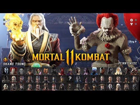 MORTAL KOMBAT 11 - Full Character Roster Wishlist (40 Fighters w/ DLC Guest Characters) Video