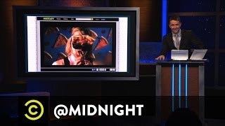 Exclusive - Macaulay Culkin's Pizza Band - @midnight with Chris Hardwick