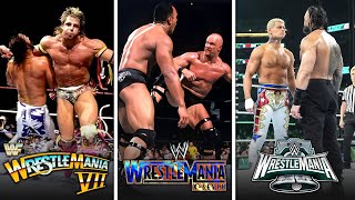 The Best Match From EVERY WWE WrestleMania Ever