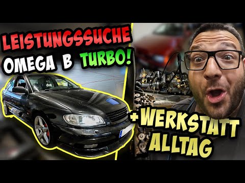 300+ PS im OMEGA?! | Opel Omega B Turbo | Ladedruck & WERKSTATTALLTAG!