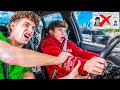 I Tried To Teach Nidal How To Drive Crashes Car