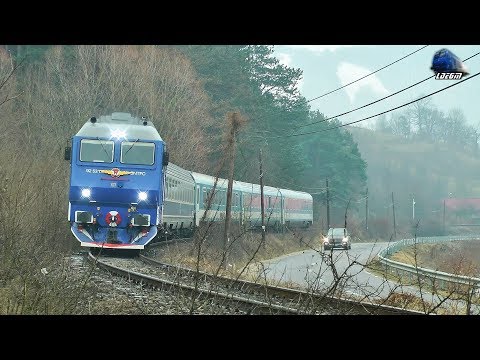 Teodora~GM 64-1125-5 & Mecanic Super Engineer in Defileul Crisului Repede Canyon - 27 December 2018