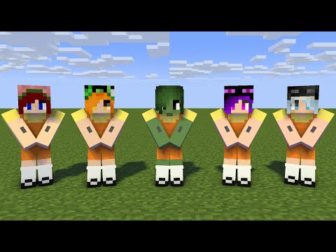 MONSTER SCHOOL : WALKER DANCE MEME SQUID GAME MONSTER GIRLS - MINECRAFT ANIMATION