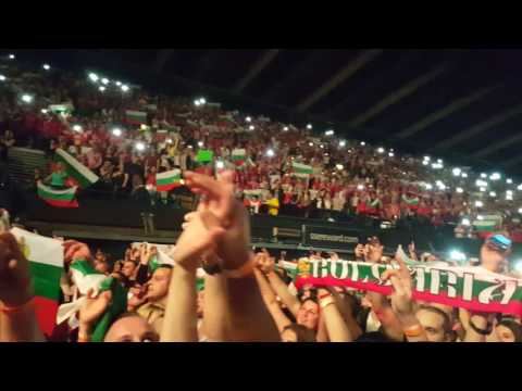 Bulgarian national anthemn - Slavi Trifonov and Ku-ku Band at Wembley Arena London, 21 May 2016