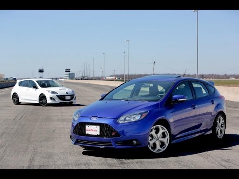 2013 Ford Focus ST vs 2013 MazdaSpeed3 Comparison