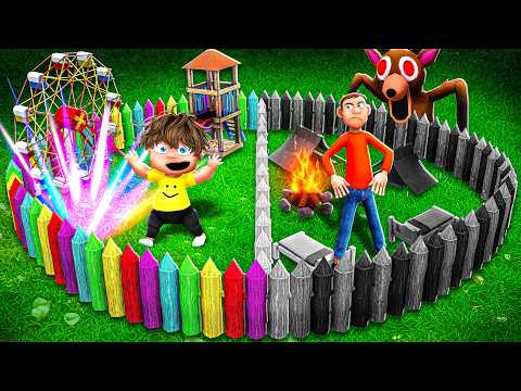 Smarty vs Daddy ADMIN BASES in Roblox 99 Nights...