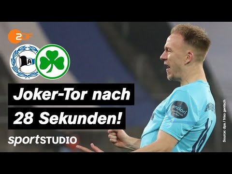 Arminia Bielefeld – Greuther Fürth Highlights | Bundesliga, 19. Spieltag 2021/22 | sportstudio