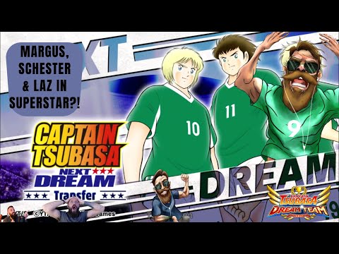 Margus, Schester & Laz in Superstar?!? | Captain Tsubasa : Dream Team