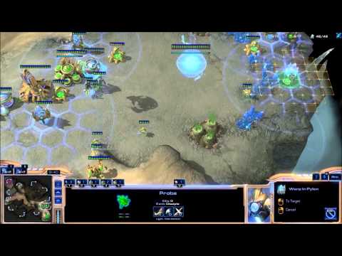 HotS PvZ: Laid back game versus hatch block , StarCraft 2