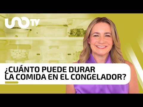 ¿Cuánto puede durar la comida en el congelador?