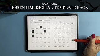 53 Essential Digital Templates Pack Walkthough