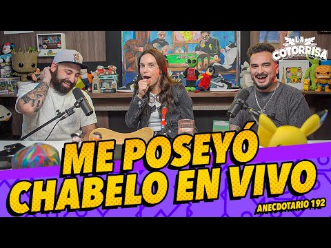 Anecdotario 192 - Me poseyó Chabelo en vivo Ft. Tania Rincón