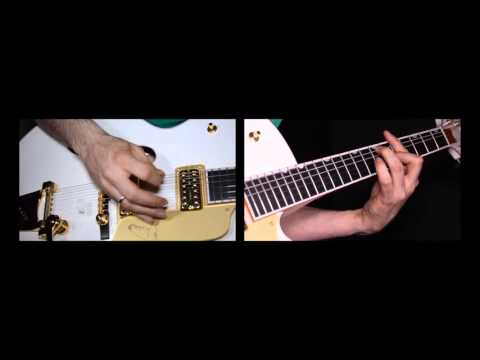 Übung 5/ Exercise 5 (up to tempo + slow) | Rockabilly Guitar | Lars Schurse