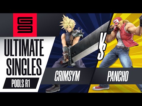 Crimsym (Cloud) vs Pancho (Terry, Dark Pit) - Ultimate Singles Pools Winners QF  - Genesis 9