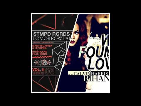 Martin Garrix, Sentinel, Bonn, Calvin Harris & Rihanna - Hurricane vs We Found Love (DrewDj Mashup)