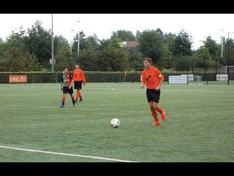 DESTO O17-1 - FC Aalsmeer O17-3, 9 september 2017