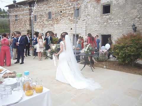 ingresso sposi aperitivo