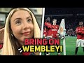 AMAD TO START AT WEMBLEY! BRUNO DESTROYS NEWCASTLE! Old Trafford Matchday Vlog