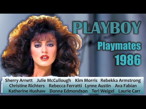 Playboy playmates 1986 | Beauties retro photo