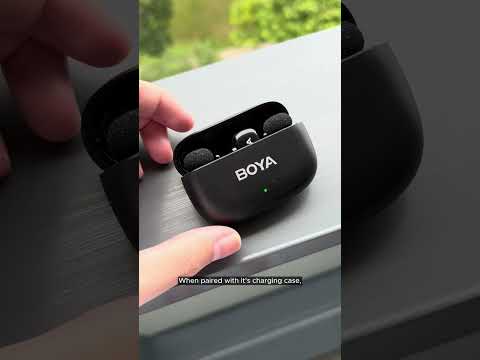 Петличка BOYA Mini Type C Беспроводной Микрофон Петличный Боя для Телефона с USB C для записи видео на одежду - фото 1 - id-p2632458923