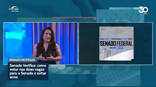 Senado Verifica: Como votar nas duas vagas para o Senado e evitar erros