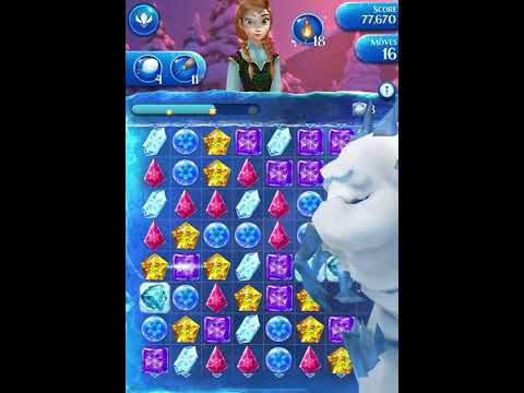 Disney Frozen Free Fall Game | iOs Gameplay#09 | Long Gameplay | No Commentary
