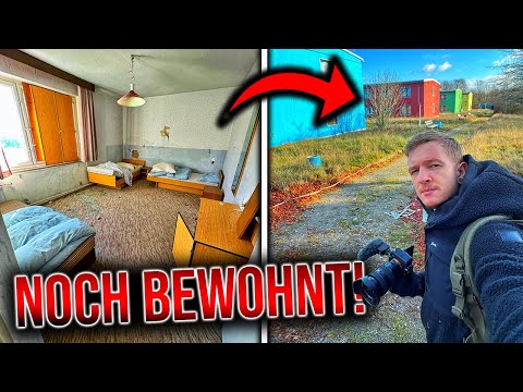 PLÖTZLICH SCHRITTE ÜBER UNS! - Verlassenes FERIENLAGER der DDR!