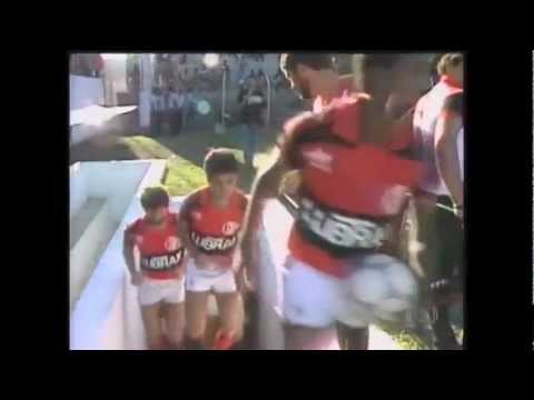 Flamengo 5x0 Portuguesa-RJ - 1986 - Campeonato Carioca