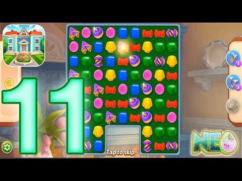 Homescapes: Gameplay Walkthrough Part 11 - Level 27 - 30 Completed (iOS, Android)