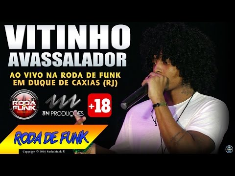MC Vitinho Avassalador :: Ao vivo no palco da Roda de Funk :: Classificação 18 anos