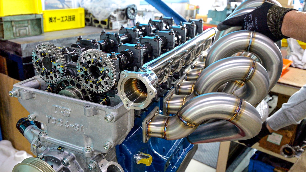Making Japanese Racing Engine. A domestic engine company made purely in Japan