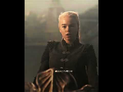 Rhaenyra Targaryen is so badass- House of the dragon edit