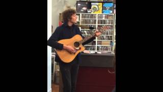 H Hawkline "Moon in my Mirror" live instore at Spillers Cardiff