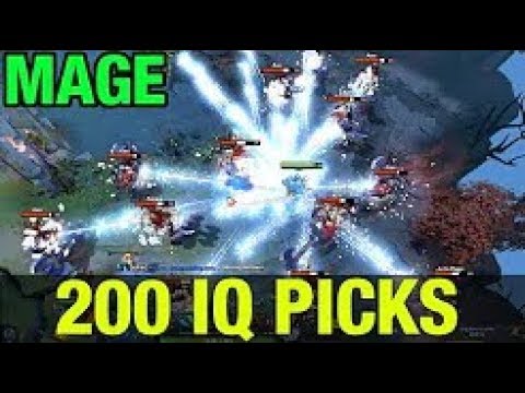 200 IQ PICKS!! - MAGE MORPHLING WITH INSANE COMBO - Dota 2