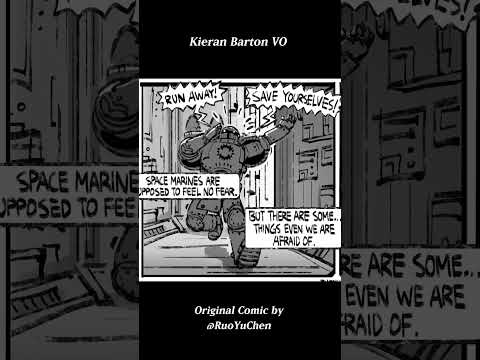 The Terror -  A Warhammer 40K Webcomic Dub Short  #warhammer40kmeme #lotarasarrin #warhammer40k