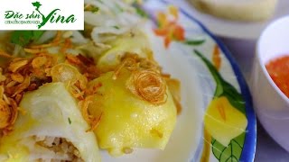 Bánh cuốn Trứng ngon nóng hổi | Đặc sản Vina | Bánh cuốn Trứng