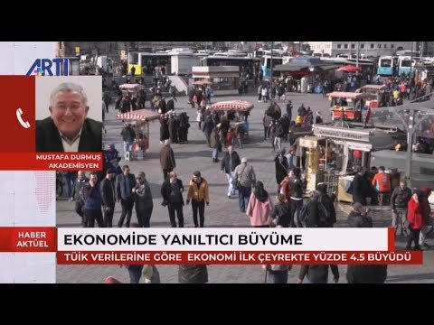 TUİK verilerine göre ekonomideki büyüme gerçek mi? Prof.Dr.Mustafa Durmuş değerlendiriyor