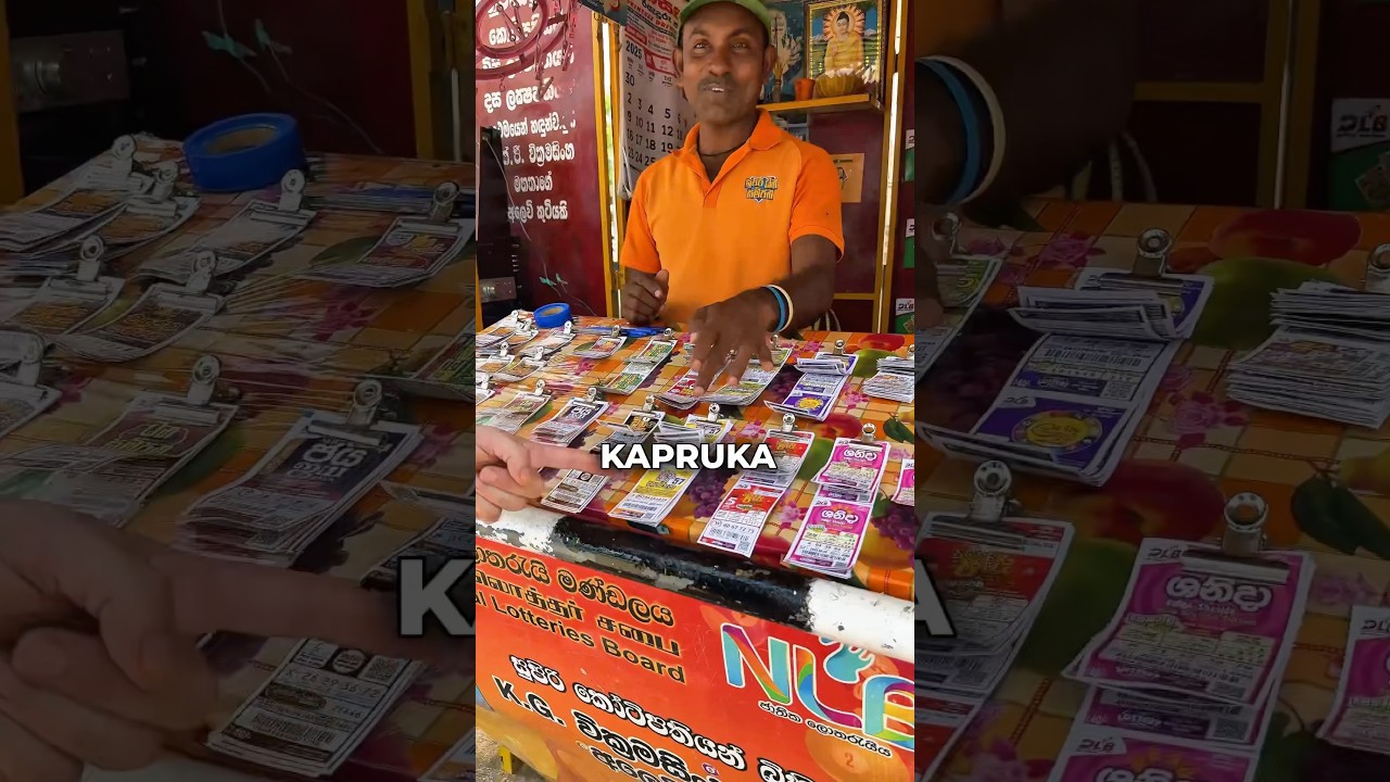 Sri Lanka’s Lottery Culture: Fun for Just 40 Rupees!